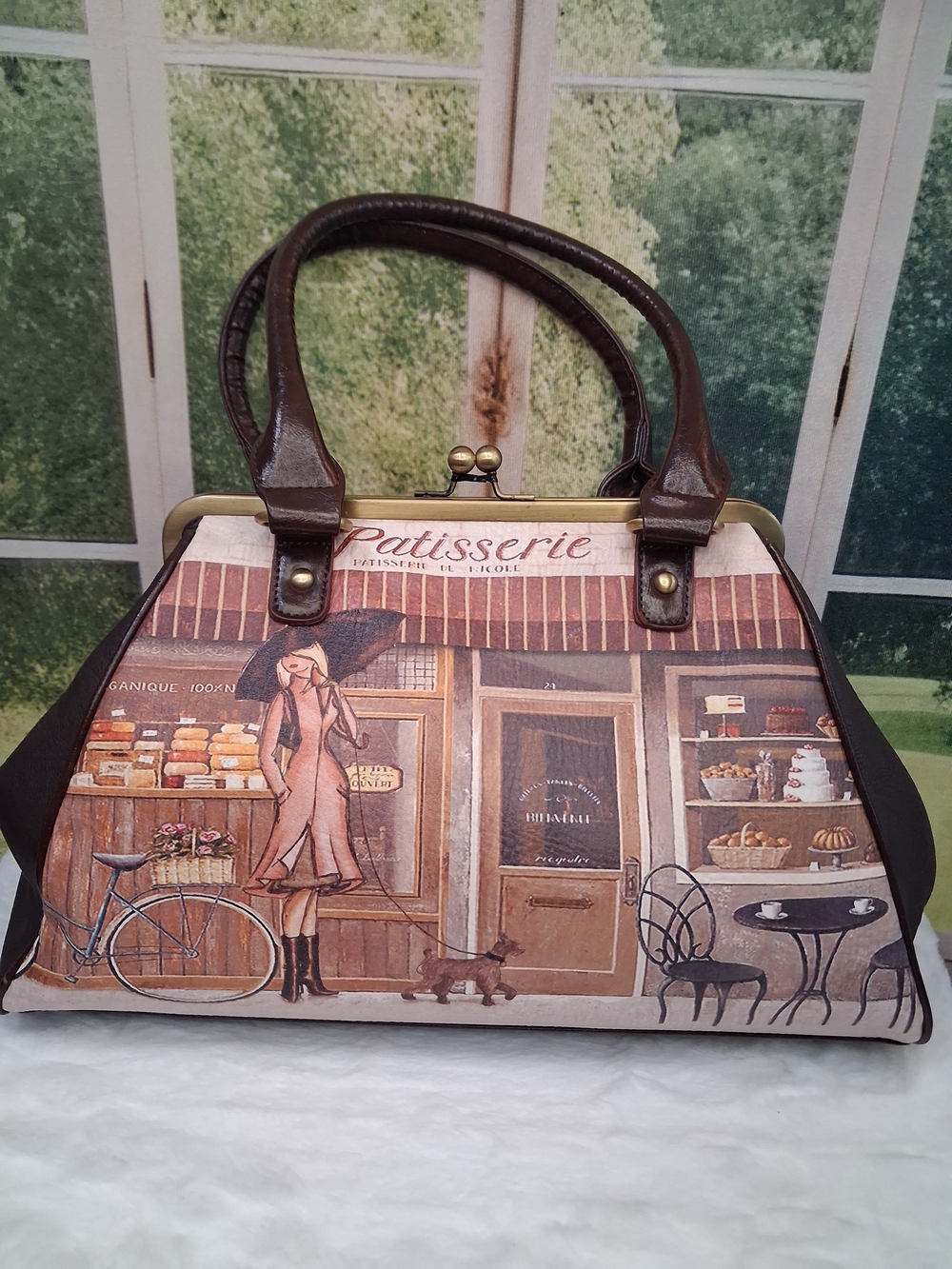 Y2K Nicole Lee Patisserie Kiss-Lock Handbag